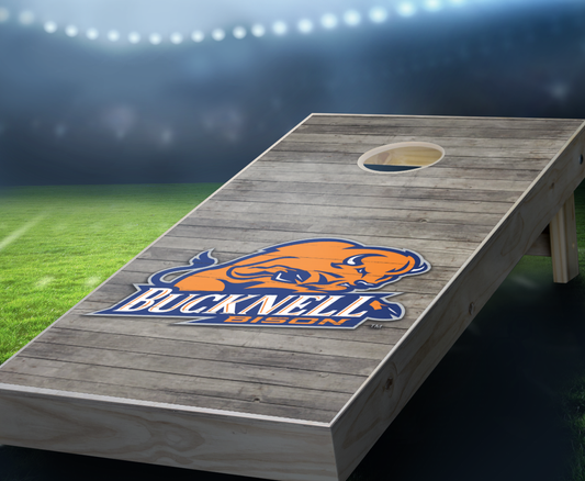 "Bucknell Distressed" Cornhole Boards