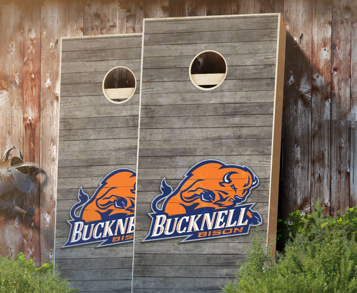 "Bucknell Distressed" Cornhole Boards