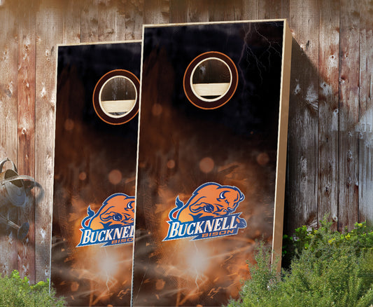 "Bucknell Smoke" Cornhole Boards