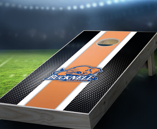 "Bucknell Striped" Cornhole Boards