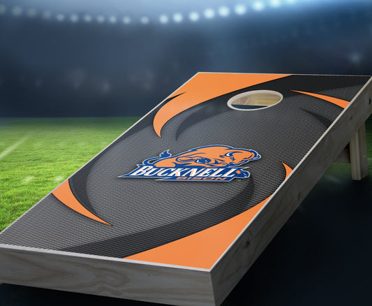 "Bucknell Swoosh" Cornhole Boards