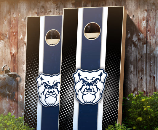 "Butler Striped" Cornhole Boards