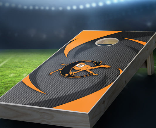 "Campbell Swoosh" Cornhole Boards