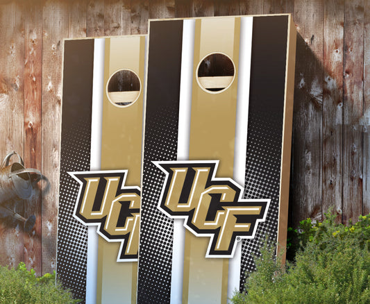 "Central Florida Striped" Cornhole Boards