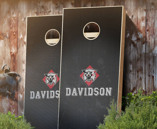 "Davidson Slanted" Cornhole Boards