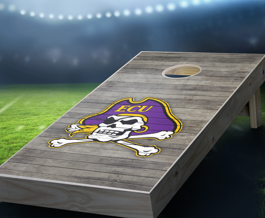 "East Carolina Distressed" Cornhole Boards