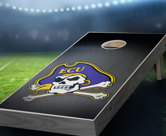 "East Carolina Slanted" Cornhole Boards