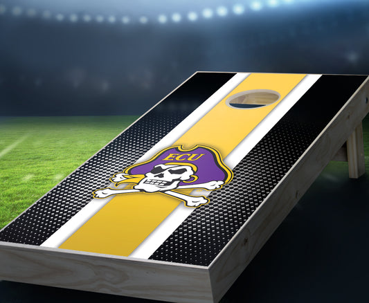 "East Carolina Striped" Cornhole Boards