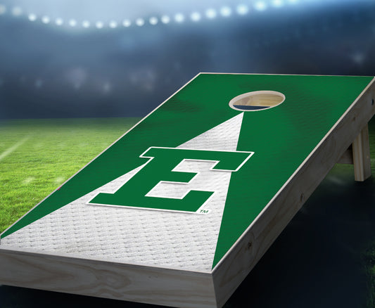 "Eastern Michigan Jersey" Cornhole Boards