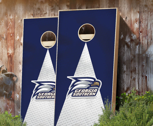 "Georgia Southern Jersey" Cornhole Boards