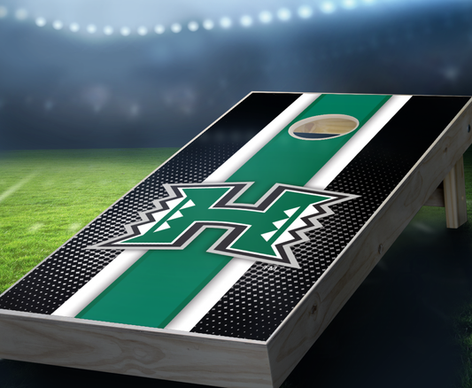 "Hawaii Striped" Cornhole Boards