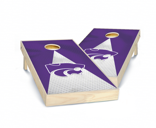 "Kansas State Jersey" Cornhole Boards