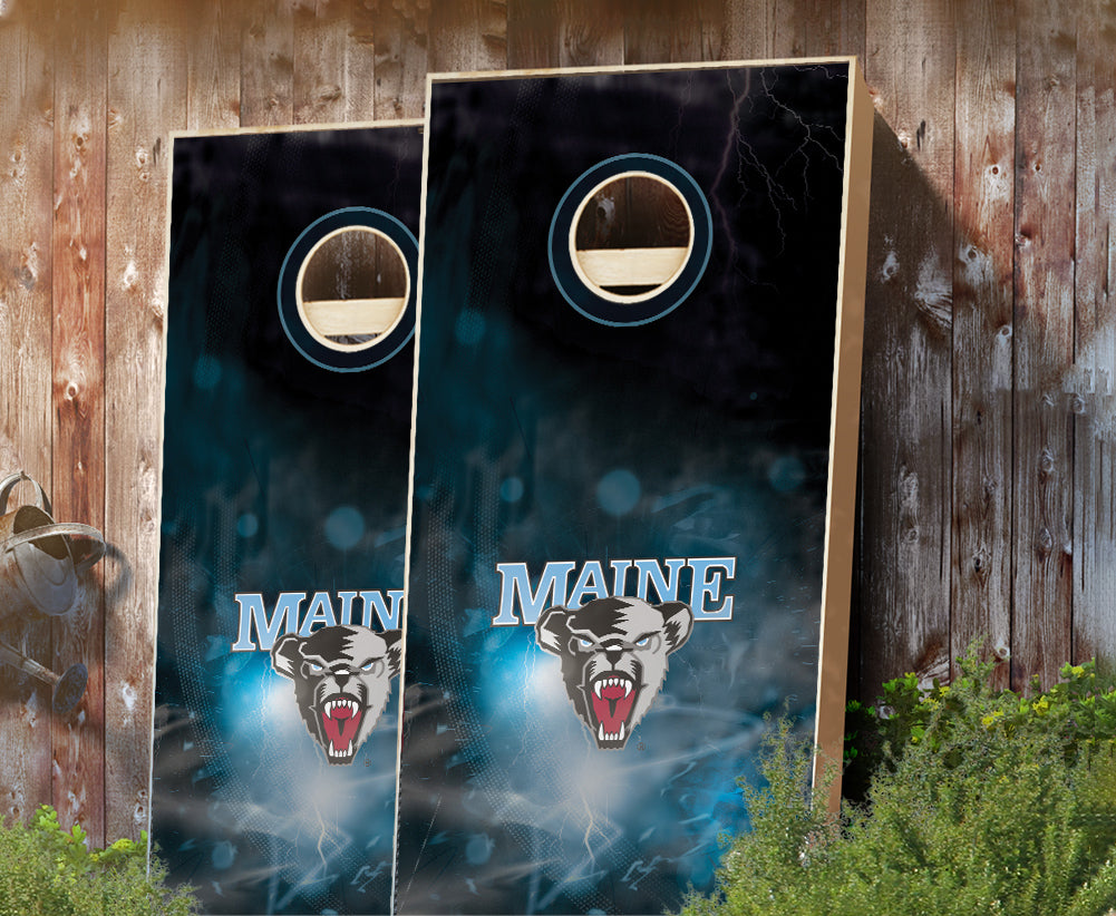 "Maine Smoke" Cornhole Boards