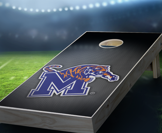 "Memphis Slanted" Cornhole Boards