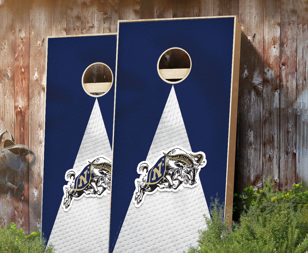 Navy Jersey Cornhole Boards 