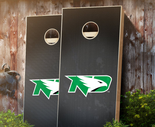 "North Dakota Slanted" Cornhole Boards