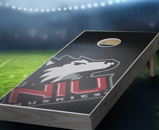 "Northern Illinois Slanted" Cornhole Boards