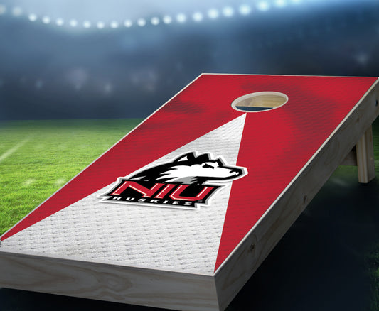 "Northern Illinois Jersey" Cornhole Boards