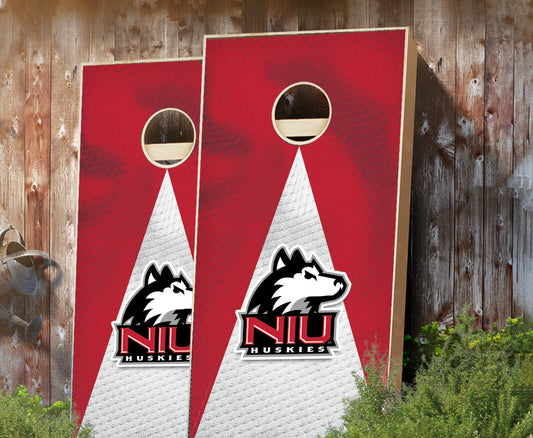 "Northern Illinois Jersey" Cornhole Boards