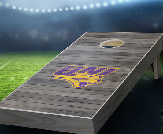 "Northern Iowa Distressed" Cornhole Boards