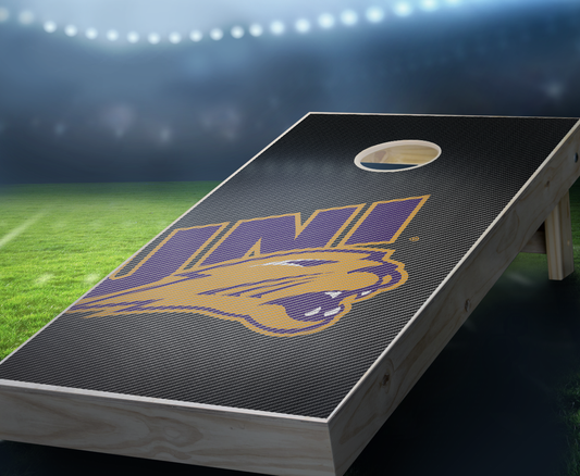 "Northern Iowa Slanted" Cornhole Boards