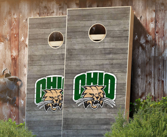 "Ohio Distressed" Cornhole Boards