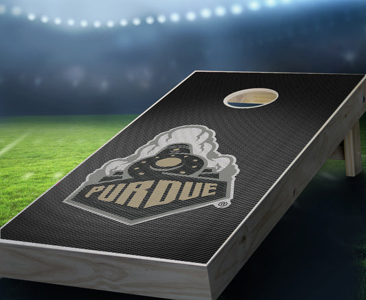 "Purdue Slanted" Cornhole Boards