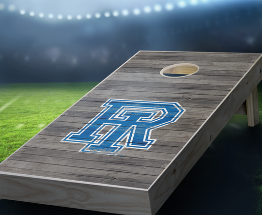 "Rhode Island Distressed" Cornhole Boards