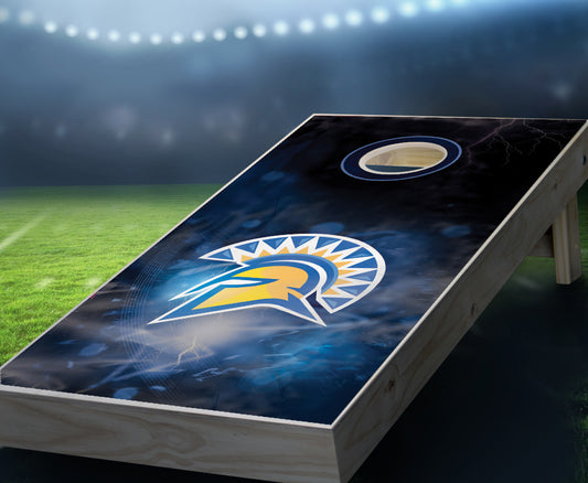 "San Jose State Smoke" Cornhole Boards