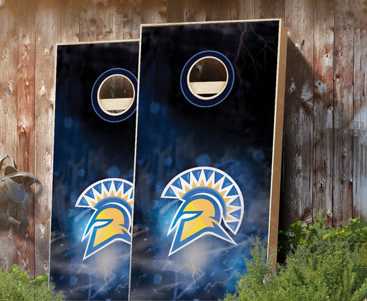 "San Jose State Smoke" Cornhole Boards