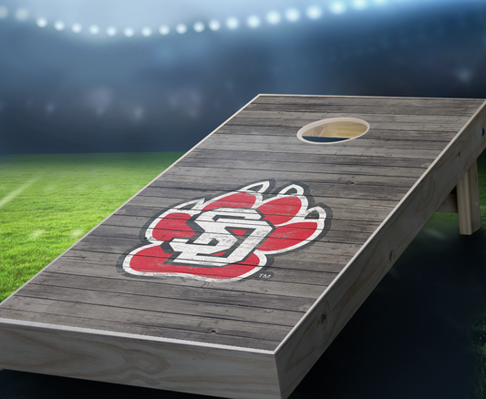 "South Dakota Distressed" Cornhole Boards