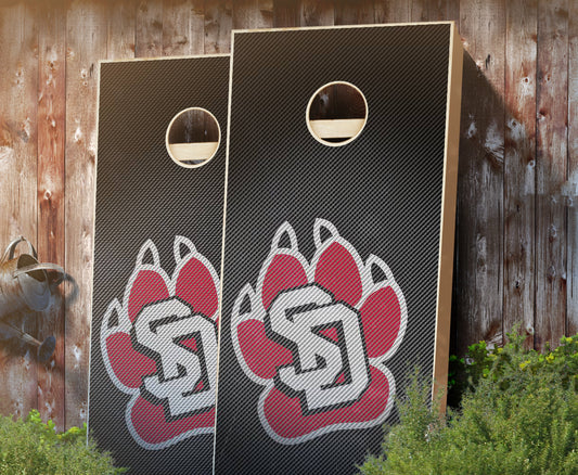 "South Dakota Slanted" Cornhole Boards