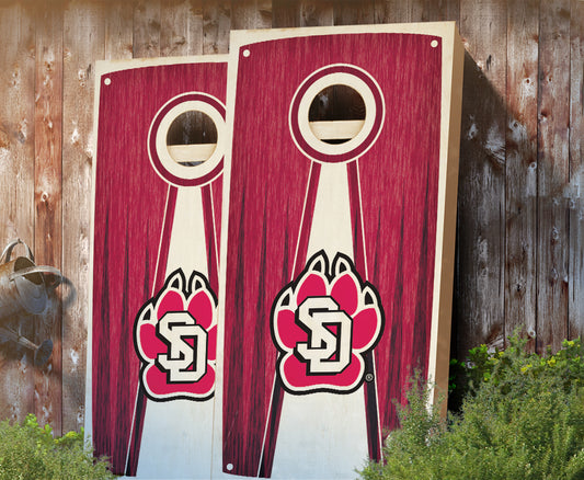 "South Dakota Stained Pyramid" Cornhole Boards