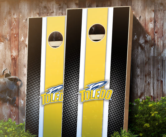 "Toledo Striped" Cornhole Boards