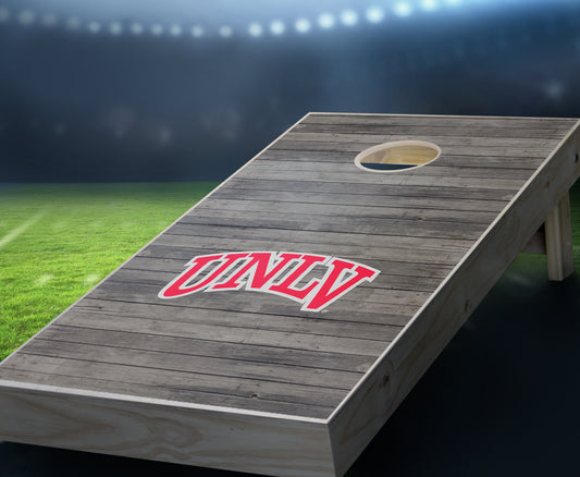 "UNLV Distressed" Cornhole Boards