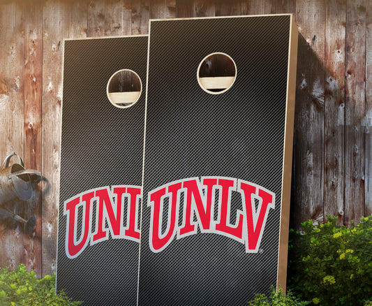 "UNLV Slanted" Cornhole Boards