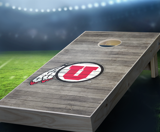 "Utah Distressed" Cornhole Boards