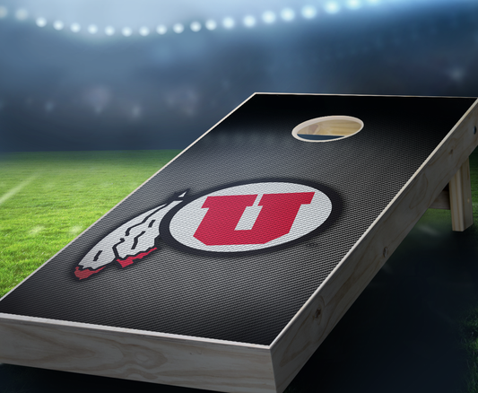 "Utah Slanted" Cornhole Boards