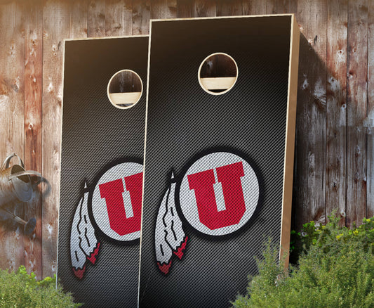 "Utah Slanted" Cornhole Boards