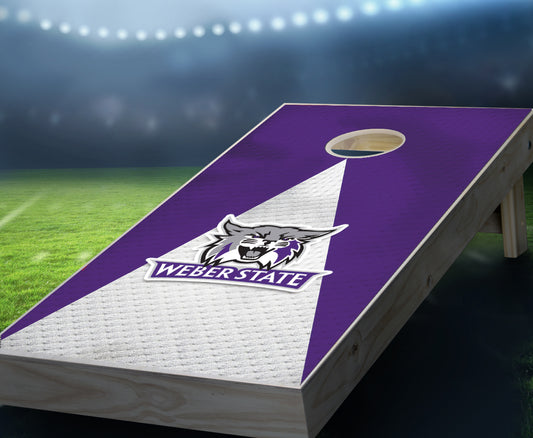 "Weber State Jersey" Cornhole Boards