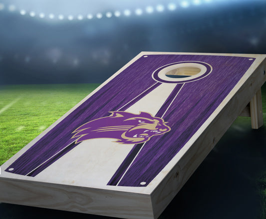 "Western Carolina Stained Pyramid" Cornhole Boards