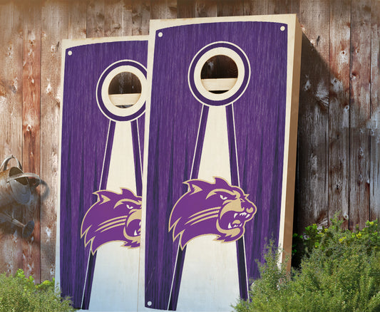 "Western Carolina Stained Pyramid" Cornhole Boards