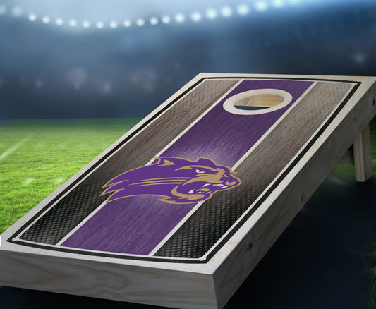 "Western Carolina Stained Stripe" Cornhole Boards