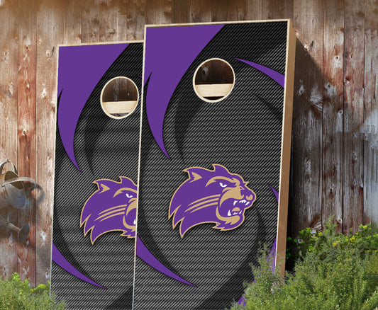 "Western Carolina Swoosh" Cornhole Boards