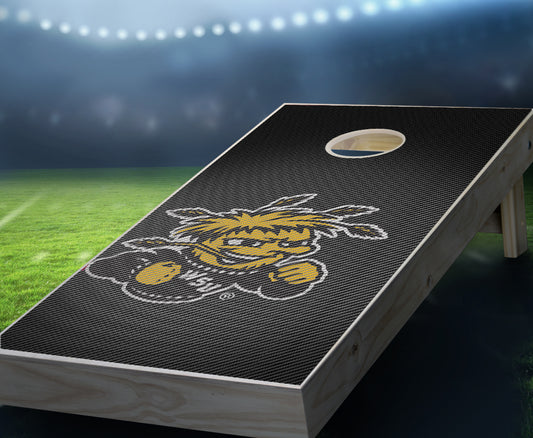 "Wichita State Slanted" Cornhole Boards