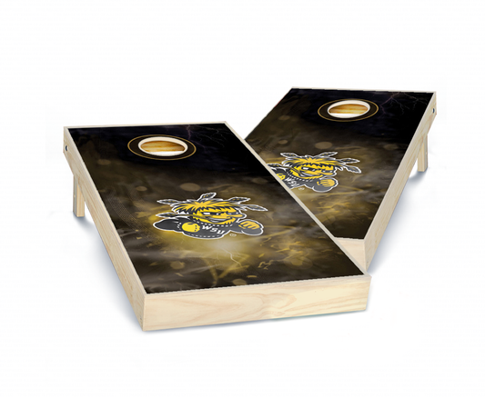 "Wichita State Smoke" Cornhole Boards