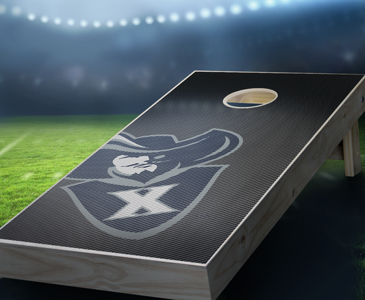 "Xavier Slanted" Cornhole Boards