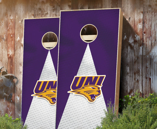 "Northern Iowa Jersey" Cornhole Boards