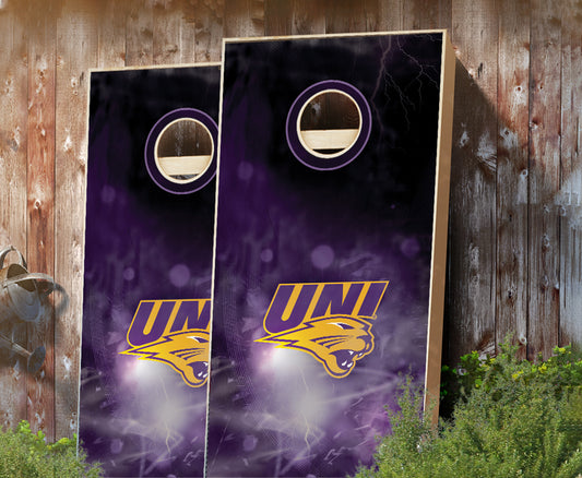 "Northern Iowa Smoke" Cornhole Boards