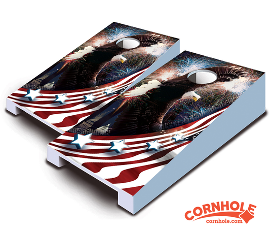 "Bald Eagle" Tabletop Cornhole Boards